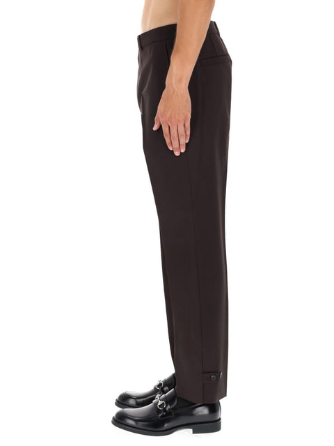 WOOL GABARDINE PANTS