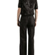 WOOL KNIT JOGGING PANTS