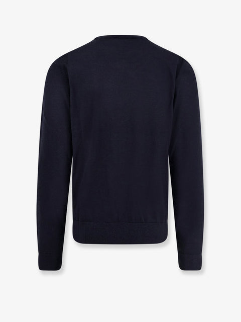 Wool, silk and cashmere sweater