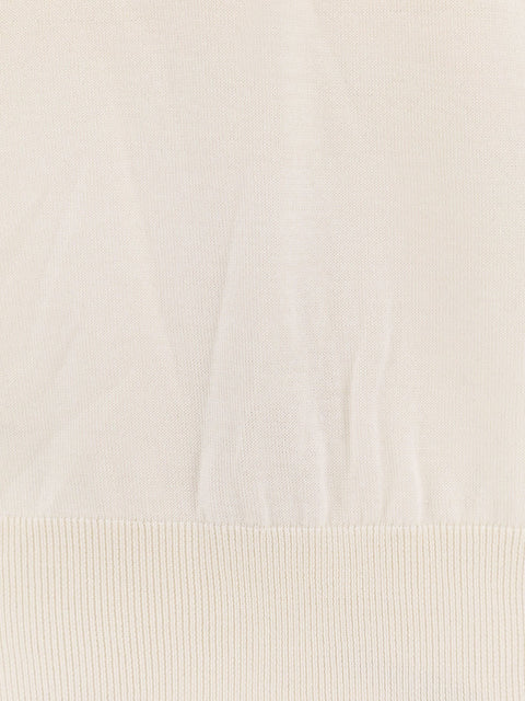 Wool, silk and cashmere sweater