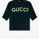 Wool sweater with frontal logo embroidery