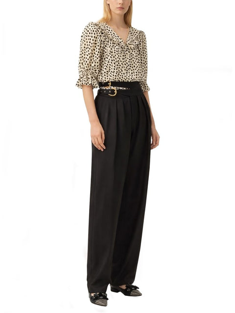 WOOL TAILORED PANTS