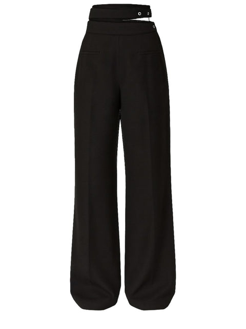 WOOL TAILORED PANTS