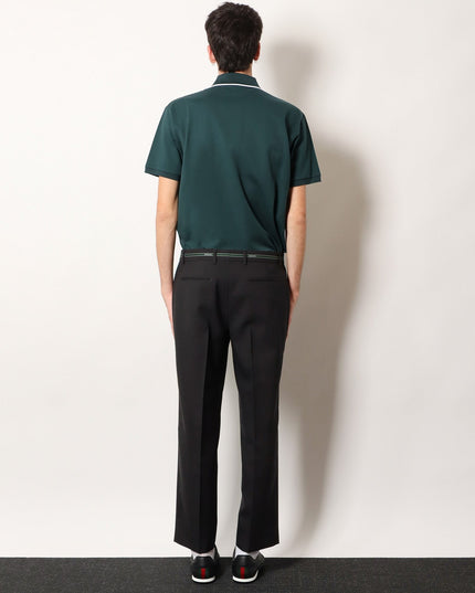Wool trousers with Gucci detail