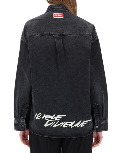 "WORKWEAR" SHIRT WITH KENZO X FUTURA 2000 EMBROIDERY