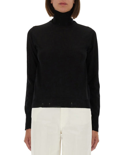 WORN EFFECT WOOL SWEATER
