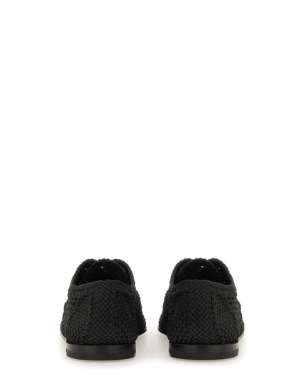WOVEN FABRIC "DERBY" SHOE