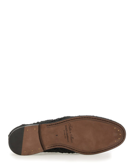 WOVEN FABRIC "DERBY" SHOE