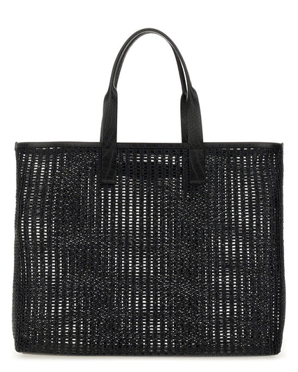 WOVEN MESH SHOPPING BAG