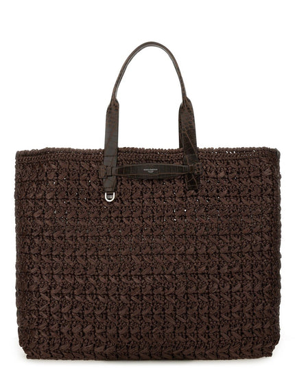 WOVEN MESH SHOPPING BAG
