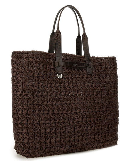 WOVEN MESH SHOPPING BAG