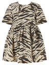 'Zebra Denim' dress