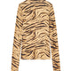 "ZEBRA" PRINT TOP