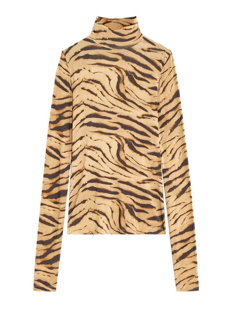 "ZEBRA" PRINT TOP