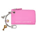 ZIPPERED WALLET WITH PENDANT